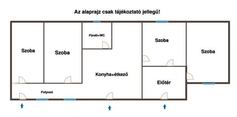 Eladó Ház 2721 Pilis Pilis belterülethez közeli csendes részen 4 szobás ház