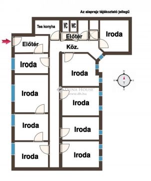 Eladó Iroda 1074 Budapest 7. kerület , Közel a Zsinagógához, szuper iroda eladó