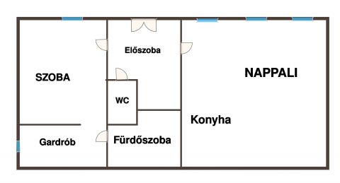 Eladó Lakás 1054 Budapest 5. kerület Arany János utcában teljesen felújított lakás