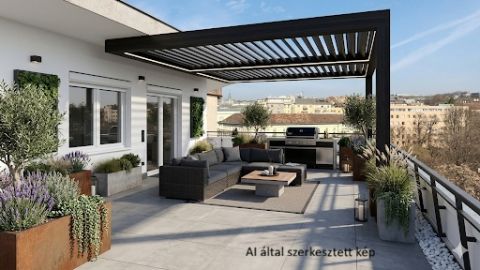 Kiadó Lakás 1022 Budapest 2. kerület , Budapest 2. ker., 70nm-es tetőteraszos felújított lakás 