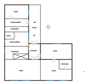 Eladó Ház 7400 Kaposvár Toponár központi részén felújított családi ház