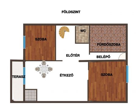 Eladó Lakás 9700 Szombathely Déli városrészen, nappali+4 szoba, több szinten