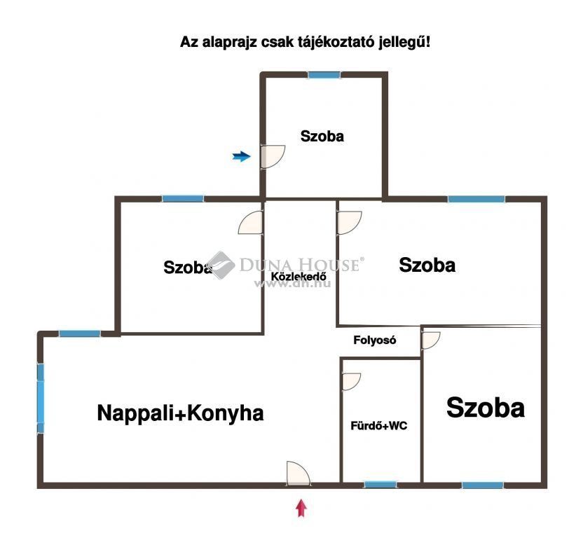 5052 Újszász , Újszász vasútállomás közelében 3 szoba+nappalis ház — 1/7