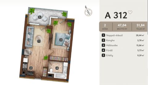 Eladó Lakás 1138 Budapest 13. kerület 