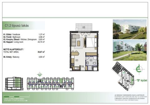 Eladó Lakás 4030 Debrecen , MODERN, FIATALOS ÚJ LAKÁSOK