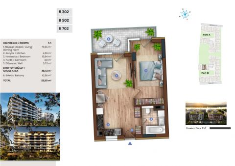 Eladó Lakás 1138 Budapest 13. kerület 