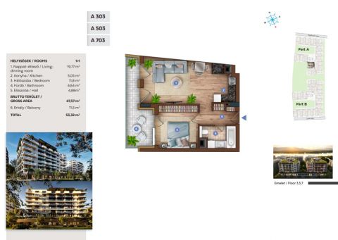 Eladó Lakás 1138 Budapest 13. kerület 