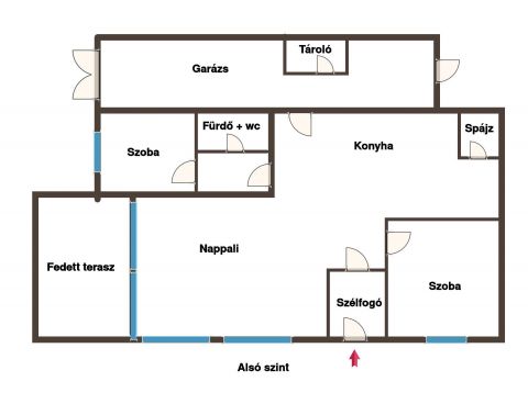 Eladó Lakás 8315 Gyenesdiás Balatontól, Keszthelytől 1400 m-re
