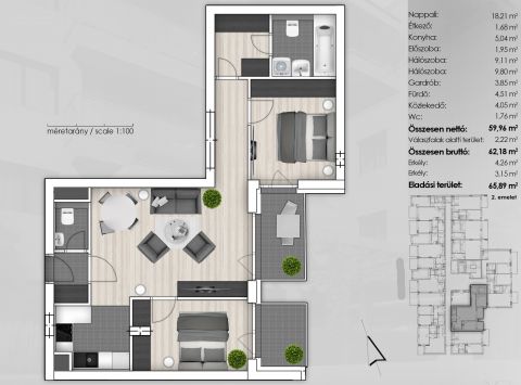 Eladó Lakás 1131 Budapest 13. kerület , Új fejlesztés Angyalföld kedvelt részén