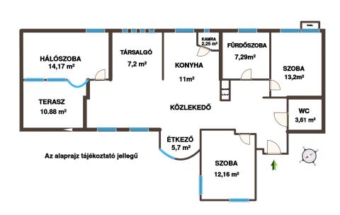 Eladó Lakás 4200 Hajdúszoboszló Központi lokáció, exkluzív Lakás 