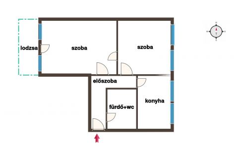 Eladó Lakás 3200 Gyöngyös 