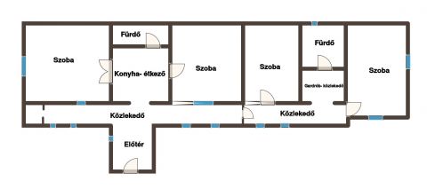 Eladó Ház 2141 Csömör Csömör központjában, csendes utcában