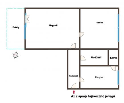Eladó Lakás 1118 Budapest 11. kerület Szashegy lábánál két rkélyes tégla lakás