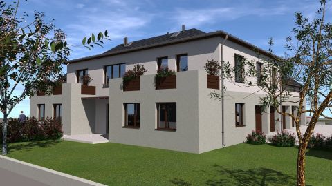 Eladó Lakás 6000 Kecskemét , Újépítésű első emeleti erkélyes lakás