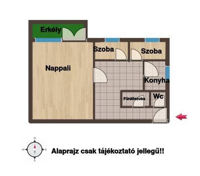 Eladó Lakás 1039 Budapest 3. kerület Hadrianus utca