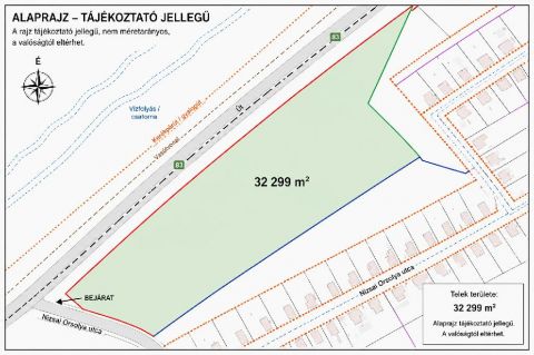 Eladó Telek 9011 Győr 9012 Győr, csendes