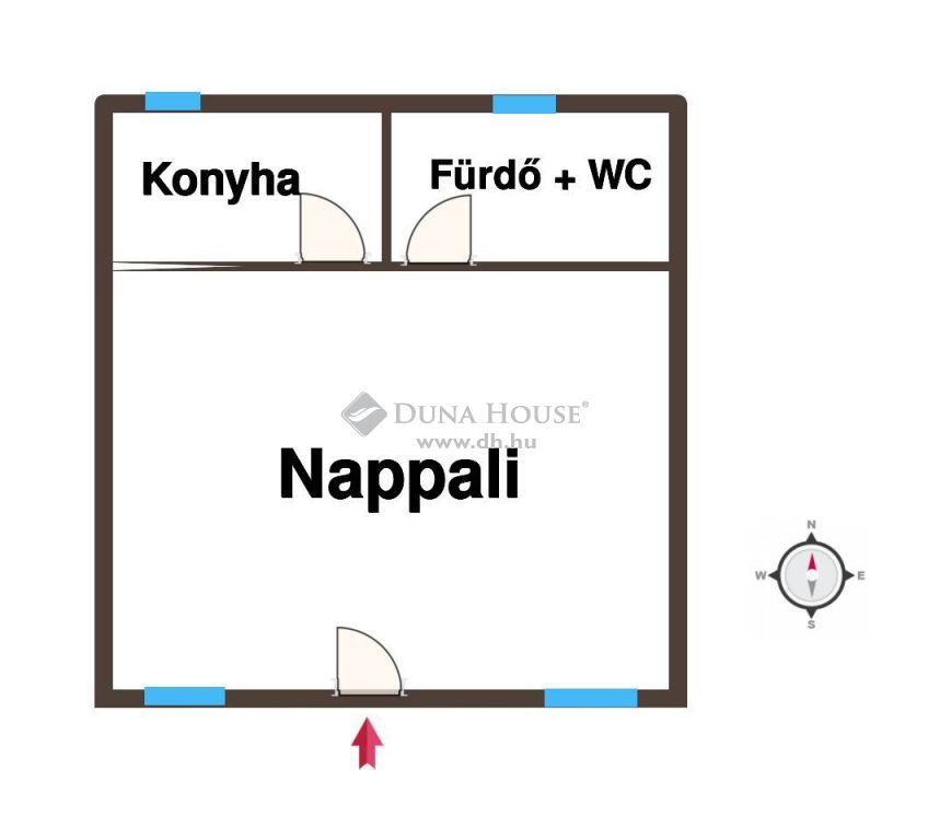 6100 Kiskunfélegyháza , Felújított, földszinti lakás a Kossuth utca mellett — 1/18