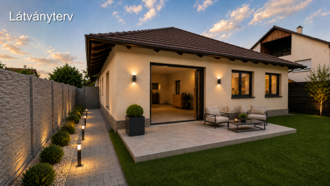 Eladó Ház 2162 Őrbottyán ÚJ ÉPÍTÉSŰ, 120 M²-ES IKERHÁZ SAJÁT,PRIVÁT KERTTEL ŐRBOTTYÁN