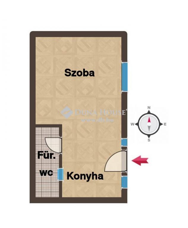 Kiadó Ház, 4242 Hajdúhadház , Hajdúhadház központjában kiadó házrész.