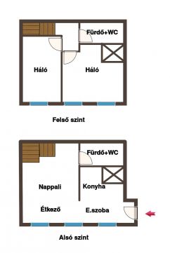 Eladó Lakás 1091 Budapest 9. kerület Metróállomásnál, 2 hálós, felújított