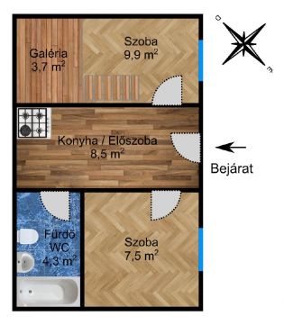 Eladó Lakás 1078 Budapest 7. kerület 1078 Budapest 7, Városliget