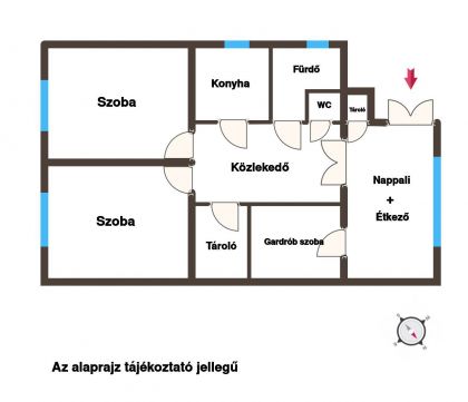 Kiadó Lakás 9400 Sopron Kertkapcsolatos lakás kiadó! 